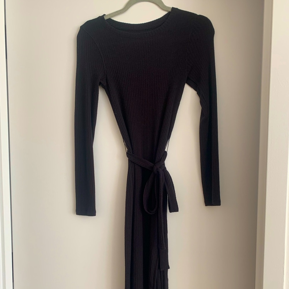 Abercrombie MIDI Long Sleeve Sweater Dress XS